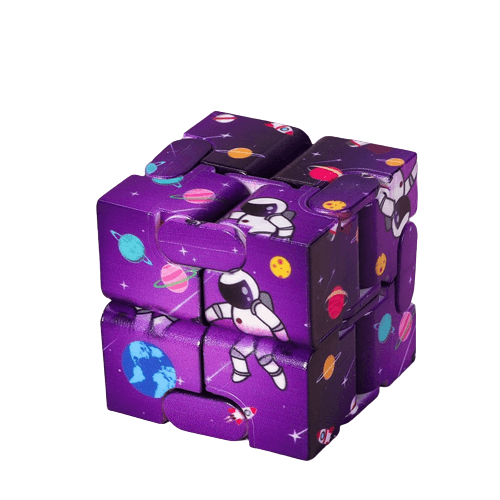 Infinity Cube Fidget Toys Violet