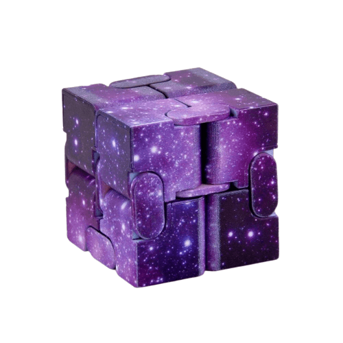 Infinity Cube Fidget Toys Purple Sky