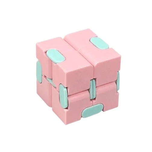 Infinity Cube Pastel Rose