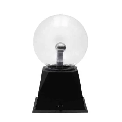 lampe boule plasma 20cm éteinte