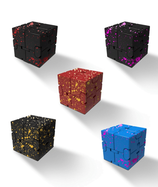 Metal Infinity Cube Vue d'ensemble